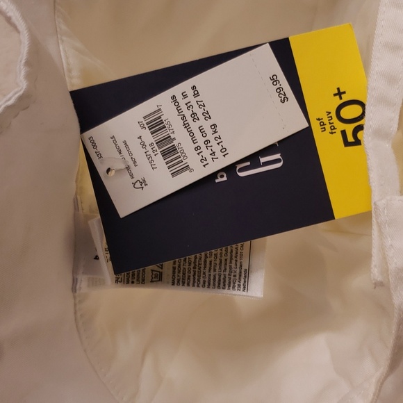 NWT Baby Gap Eyelet Bucket Hat - Picture 4 of 4